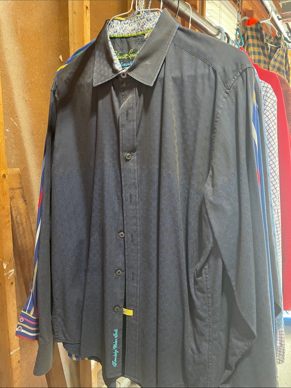 9 Shirts: Robert Graham/Bugatchi/etc